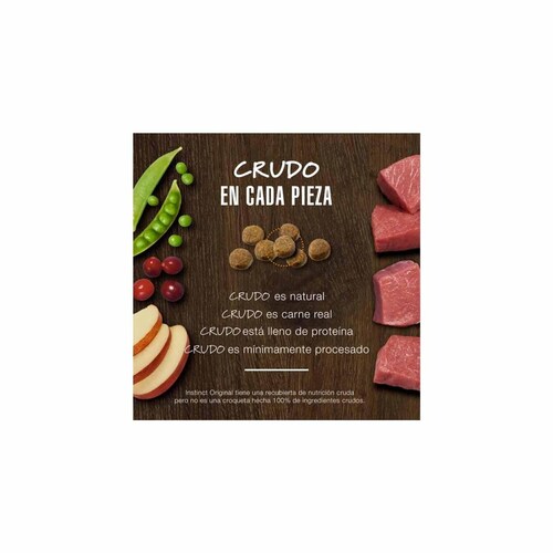 Alimento para mascotas Instinct Res para perros todas las edades 1.8kg 