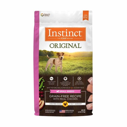 Alimento para mascotas Instinct sabor pollo para Perros de Razas Pequeñas 1.8kg 