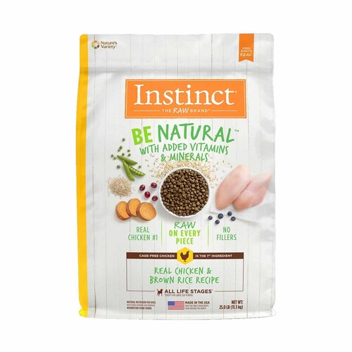 Alimento para mascotas Instinct Be Natural sabor pollo para perros 11.3kg 