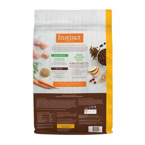 Alimento para mascotas Instinct Be Natural sabor pollo para gatos 0.9 kg + 100 gramos gratis 