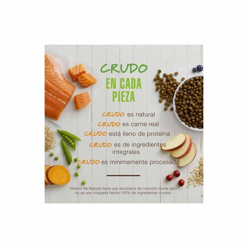 Alimento para mascotas Instinct Be Natural sabor salmón para Perros 10.8kg 