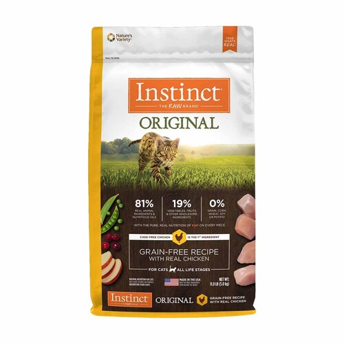 Alimento para mascotas Instinct sabor pollo para Gatos 5kg 