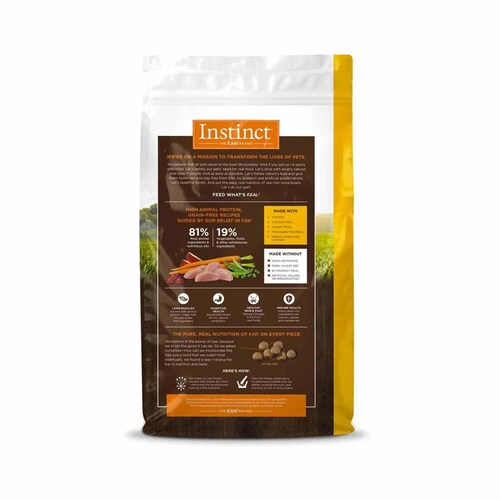 Alimento para mascotas Instinct sabor pollo para Gatos 5kg 