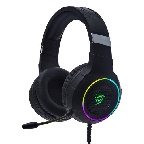 Audifonos Gaming VSG Shake negro RGB PC 7.1 vibración