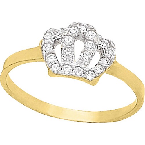Anillo Coronita Niña Oro 10K - 448