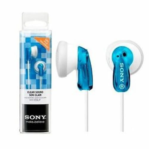 Audífonos Alámbricos Sony MDR-E9 Azul