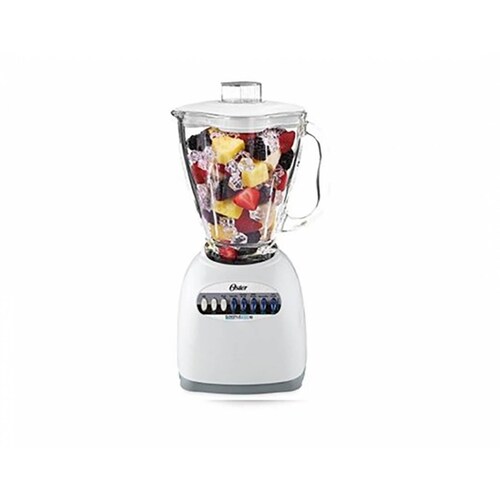 Licuadora Oster BLSTUG6647W-013 Vaso De Vidrio 10 Vel Blanca