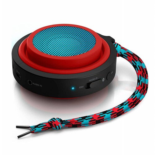 Philips Bocina Flex bluetooth portátil inalámbrico Rojo