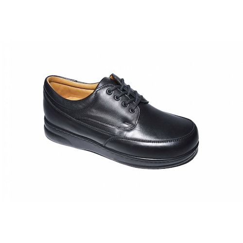 Zapato Diabético Caballero Terapie Piel Negro EEE