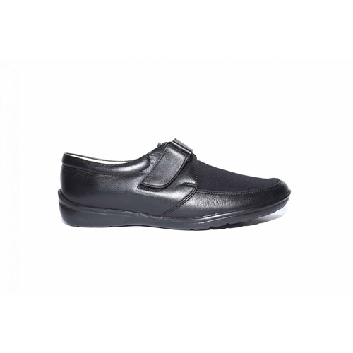 Zapato confort dama pies cuidados piel negro 22/27