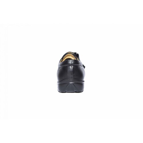Zapato confort dama pies cuidados piel negro 22/27