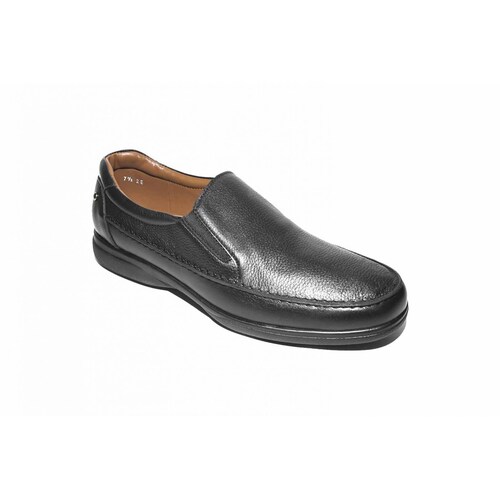 Zapato caballero jarking 5510 piel borrego negro