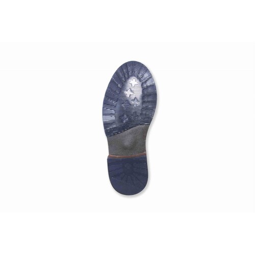 Zapato vestir joven azul plumbago piel café 22/26