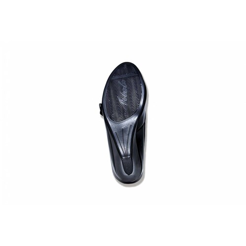 Zapato fiesta niña negro pulsera tacón cuña 22/26