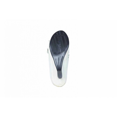 Zapato fiesta niña plata pulsera tacón cuña 18/21-
