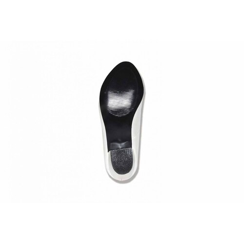 Zapato fiesta niña blanco nacarado tacón 18/21-
