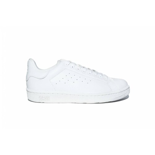Tenis unise fisher&yonger piel blanco cosido 18/21