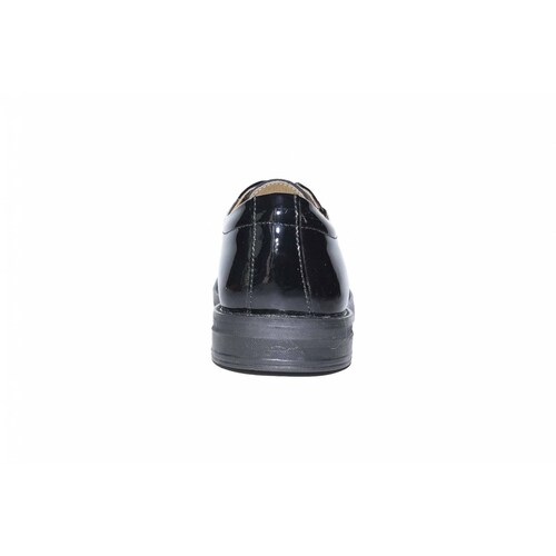 Zapato vestir niño piel cosido charol negro 22/24-