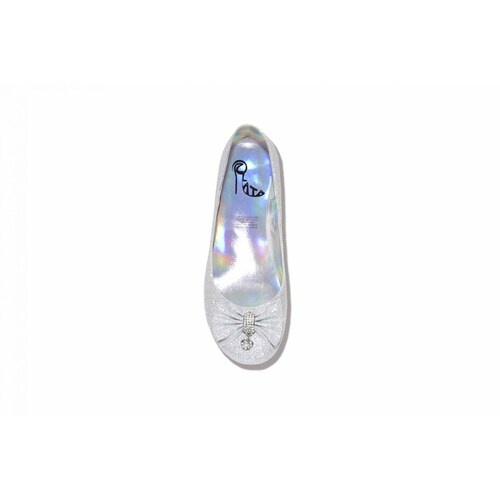 Zapato valerina niña plata moda 18/21-