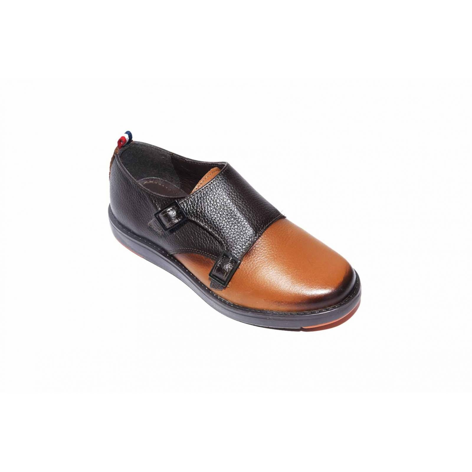 Zapato niño chabelo piel café escolar casual 18/21 - Sears