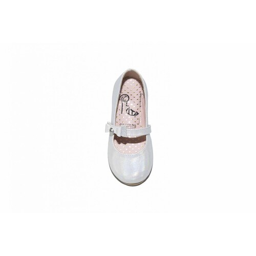 Zapato niña blanco tornasol casual fiesta 15/17-
