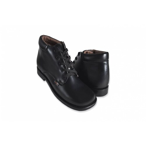 Zapato Ortopédico Dinky 702 Piel Negro Horma Recta 