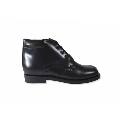 Zapato Ortopédico Dinky 702 Piel Negro Horma Recta 
