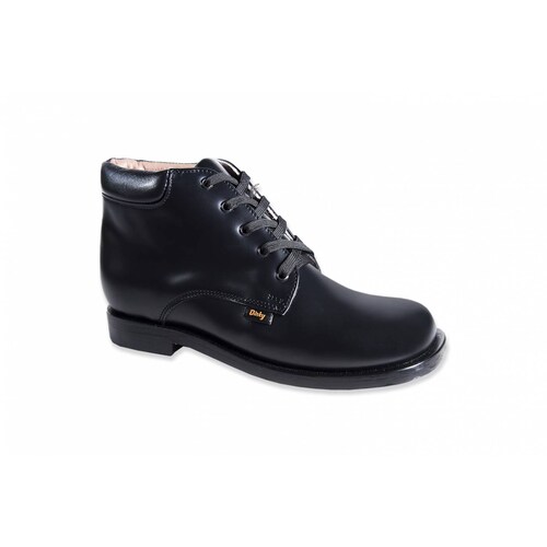 Zapato Ortopédico Dinky 702 Piel Negro Horma Recta 