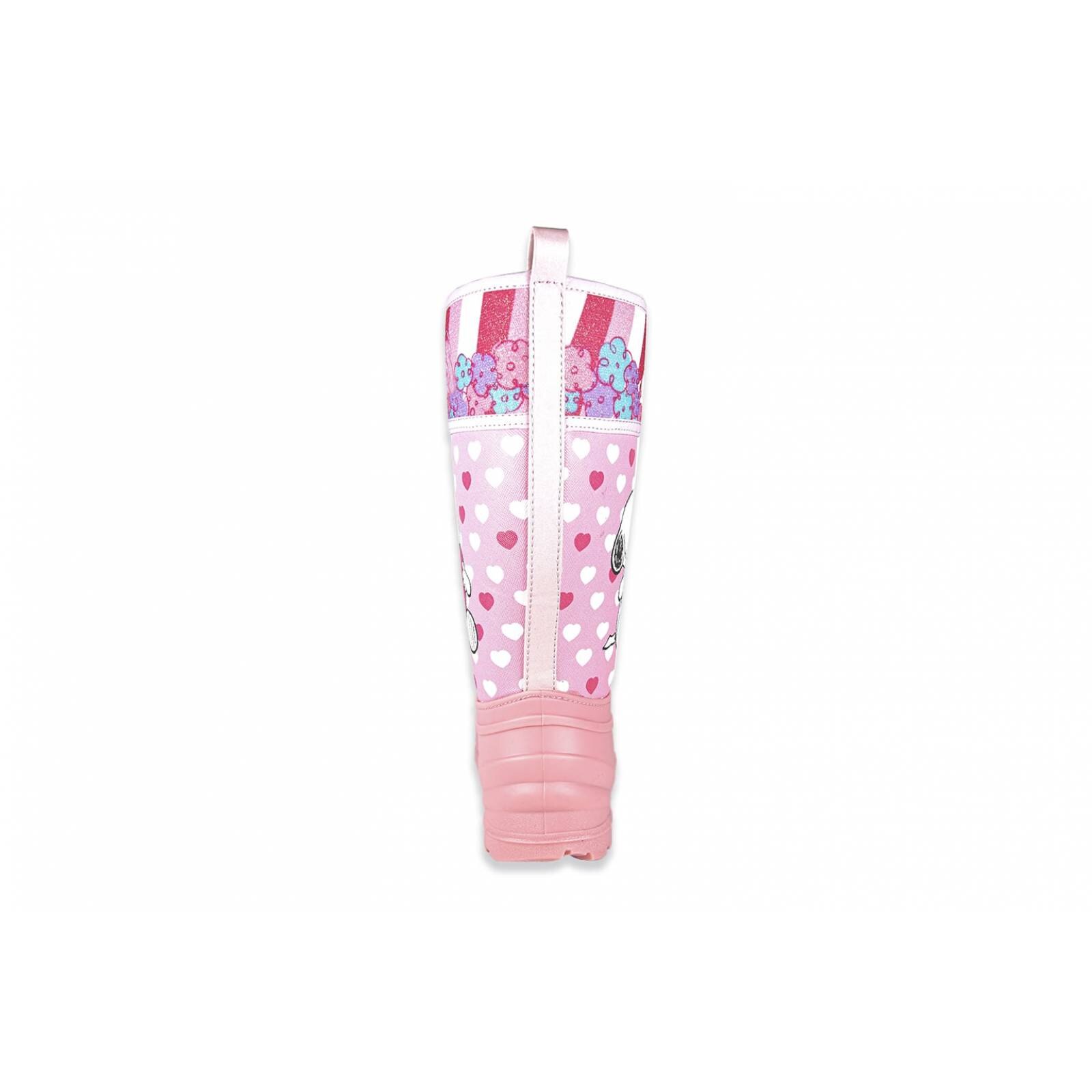Bota lluvia niña peanuts 1215 rosa snoopy 18 al 21 (18.0 - 21.0) - Sears