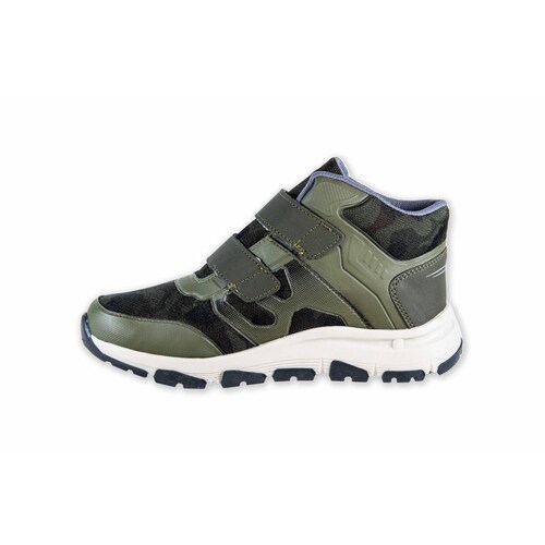 Bota Niño Yuyin 21233 Verde Militar Moda Casual Contactel