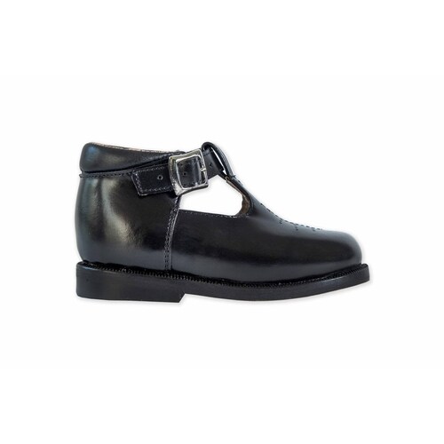 Zapato Ortopédico Niña Piel Horma Recta Suela Cuero 208JYS