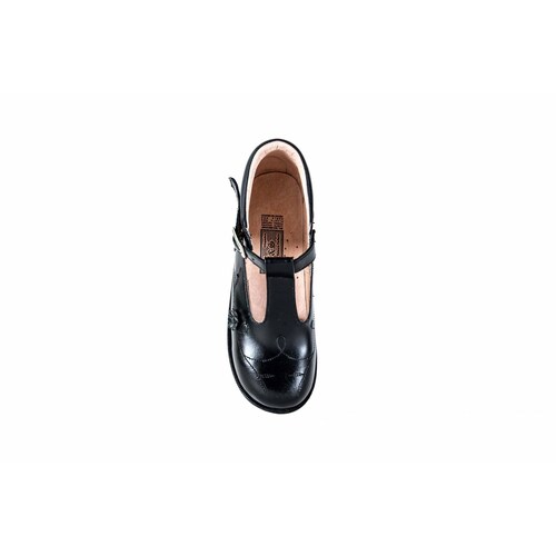 Zapato Ortopédico Niña Piel Suela Cuero Horma Recta 210JYS