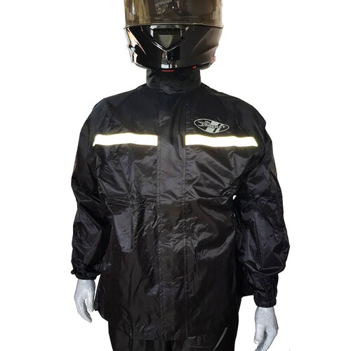 Impermeable Joe Rocket RS-1 Rain Suit Negro 