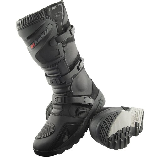 Bota Doble Propósito Joe Rocket Ballistic Adv Adventure Boot Negras 