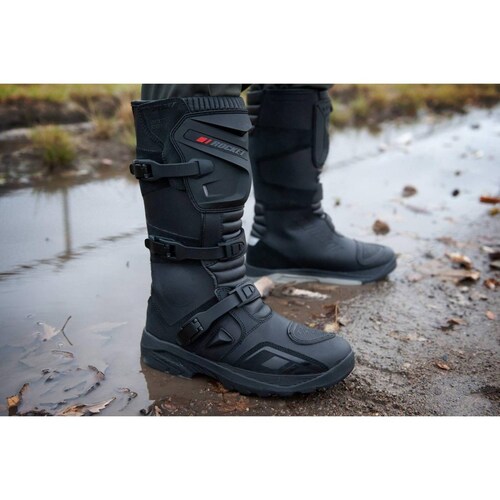 Bota Doble Propósito Joe Rocket Ballistic Adv Adventure Boot Negras 