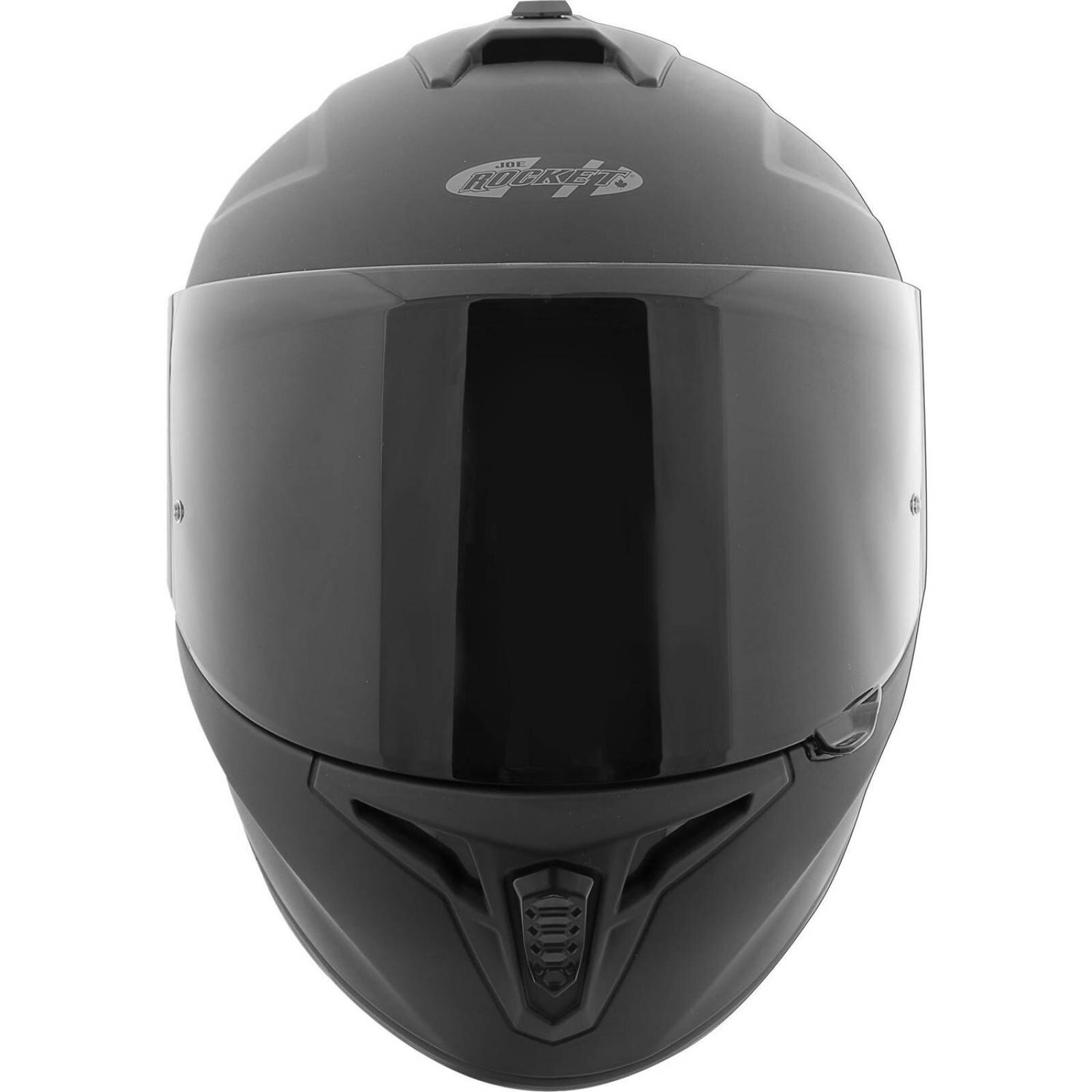 Casco Integral Joe Rocket RKT 8 Solid Matte Black Negro Mate