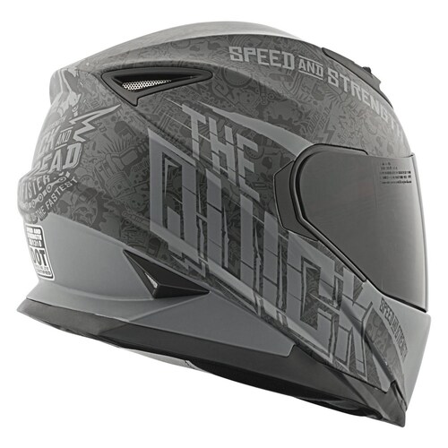 Casco Integral SS1310 Speed Strength Quick Death Blk /Grey