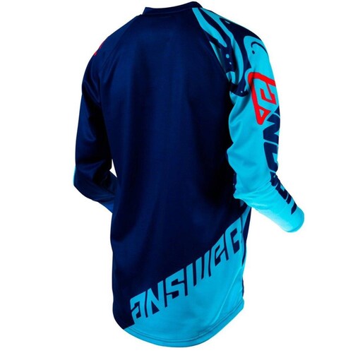 Jersey Answer Syncron Flow Azul / Aqua Moto Cross 