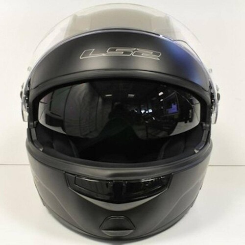 Casco Abatible Modular LS2 FF370 Negro Mate 