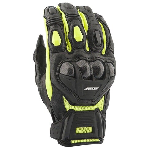 Guantes De Piel Para Moto Joe Rocket Blaster Sr Neón 
