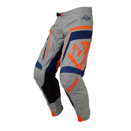Pantalón Answer Elite Force Naranja / Gris Moto Cross 