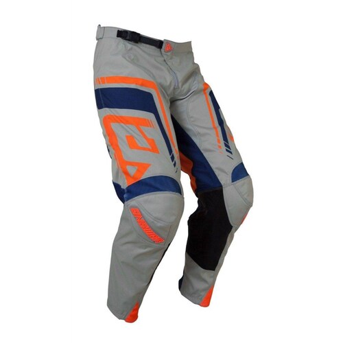 Pantalón Answer Elite Force Naranja / Gris Moto Cross 