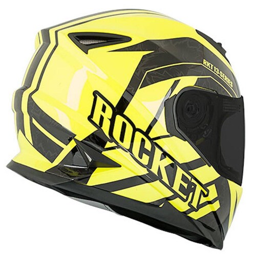 Casco Integral Joe Rocket RKT 13 Series Northern Lights Neón / Negro 