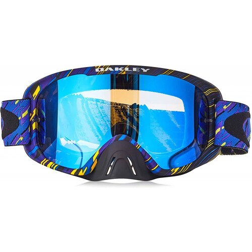 Goggles Oakley O Frame 2.0 MX Rain of Terror Blue Purple / Black Ice Iridium OO7068-14 