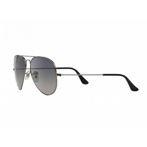 Lentes Ray-Ban RB 3025 004/78 58 Aviator Gunmetal / Blue Gradient Polarized 