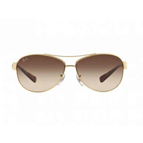 Lentes Ray-Ban RB 3386 001/13 63 Gold Tortoise / Brown Gradient 