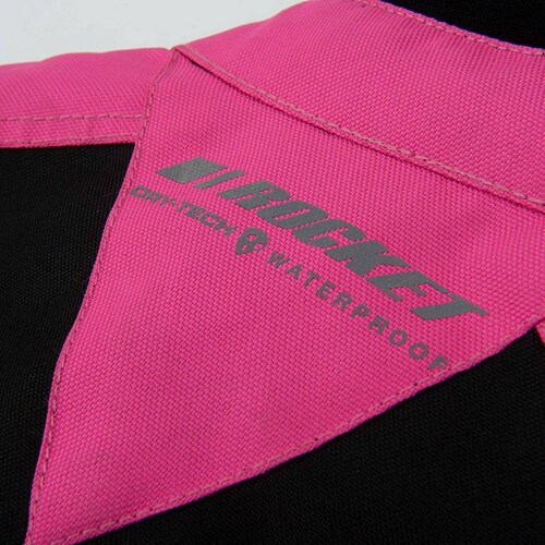 Chamarra Moto de Mujer Joe Rocket Victoria C.E. Impermeable Rosa 
