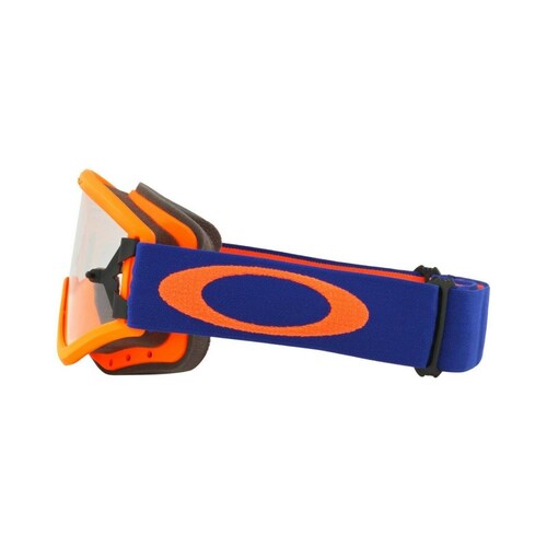 Goggles Oakley L Frame MX Flo Orange Blue / Clear OO7008-02 