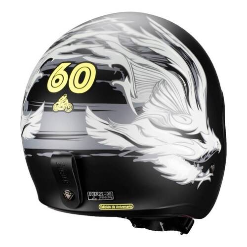Casco Abierto 3/4 LS2 OF599 Spitfire Real MX Café Racer 