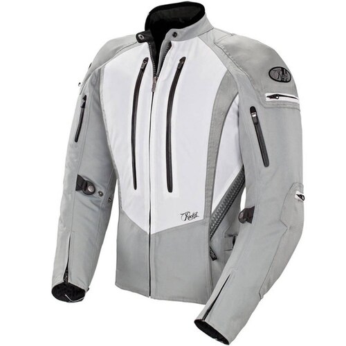 Chamarra Mujer Joe Rocket Protecciones Ladies Atomic 5.0 Gris Impermeable 